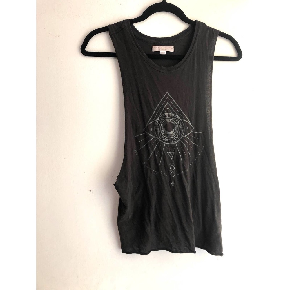 Spiritual Gangster Gray Tank Top XS